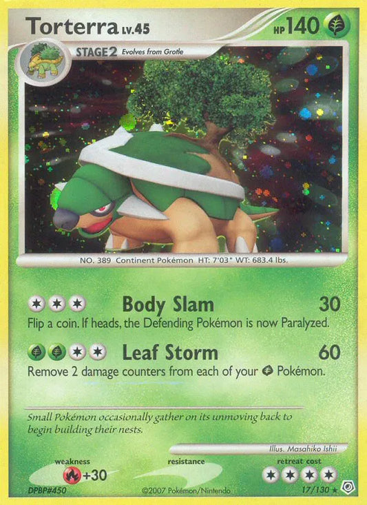 Torterra 17 - Diamond and Pearl (HO) - HP
