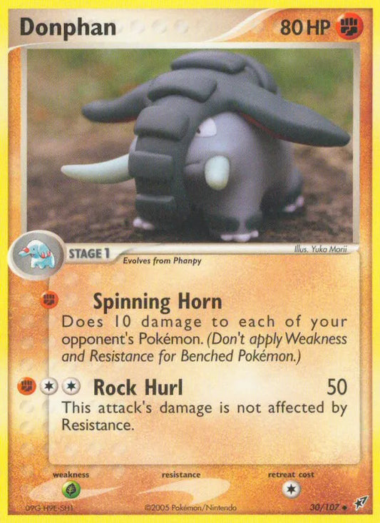 Donphan 30 - EX Deoxys (RH) - HP