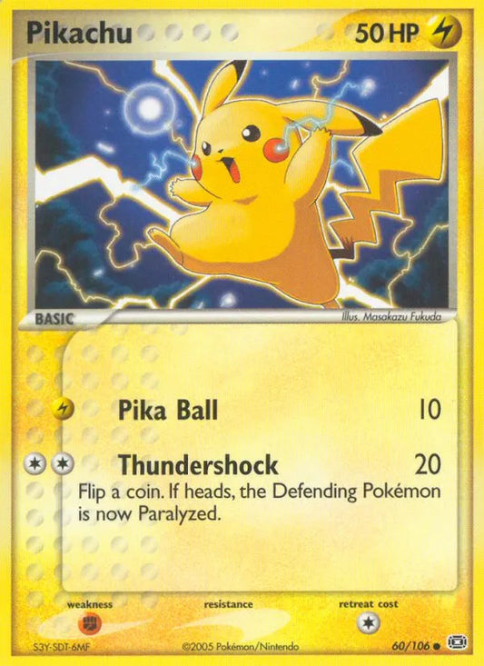 Pikachu 60 - EX Emerald (NO) - LP