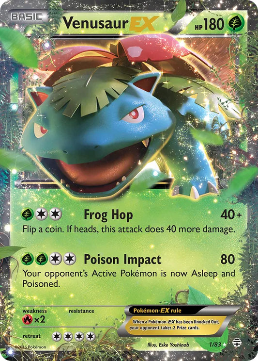 Venusaur EX 1 - Generations (HO)