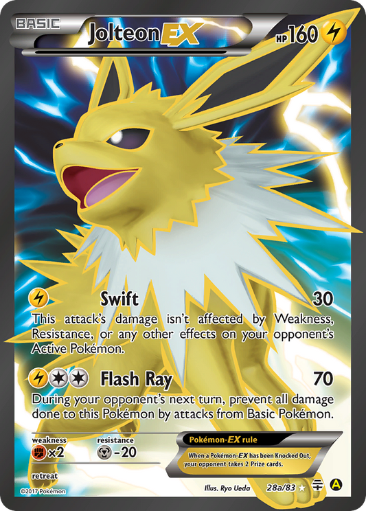 Jolteon EX 28a - Alternate Art Promos (HO)