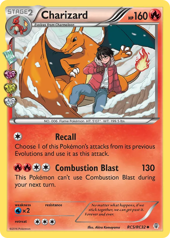 Charizard RC5 - Generations: Radiant Collection (HO)