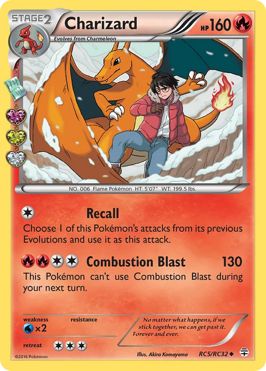 Charizard RC5 - Generations: Radiant Collection (HO)