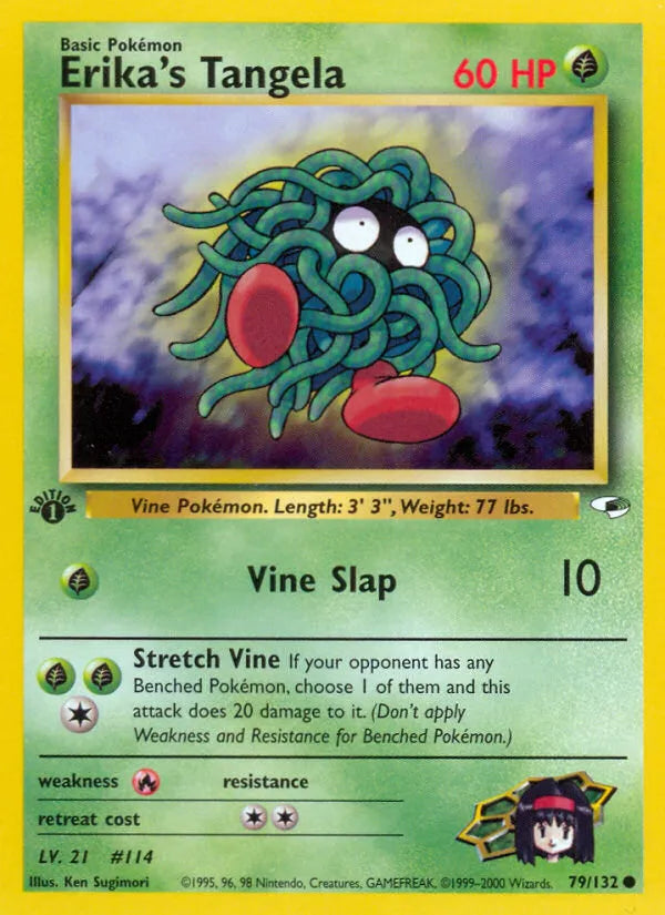 Erika's Tangela 79 - Gym Heroes (UN)