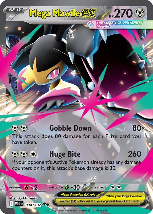 Mega Mawile ex 094/132 - Mega Evolution (HO)