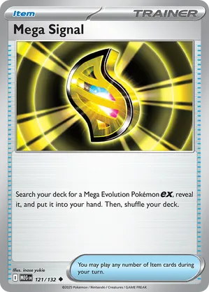 Mega Signal 121/132 - Mega Evolution (NO)