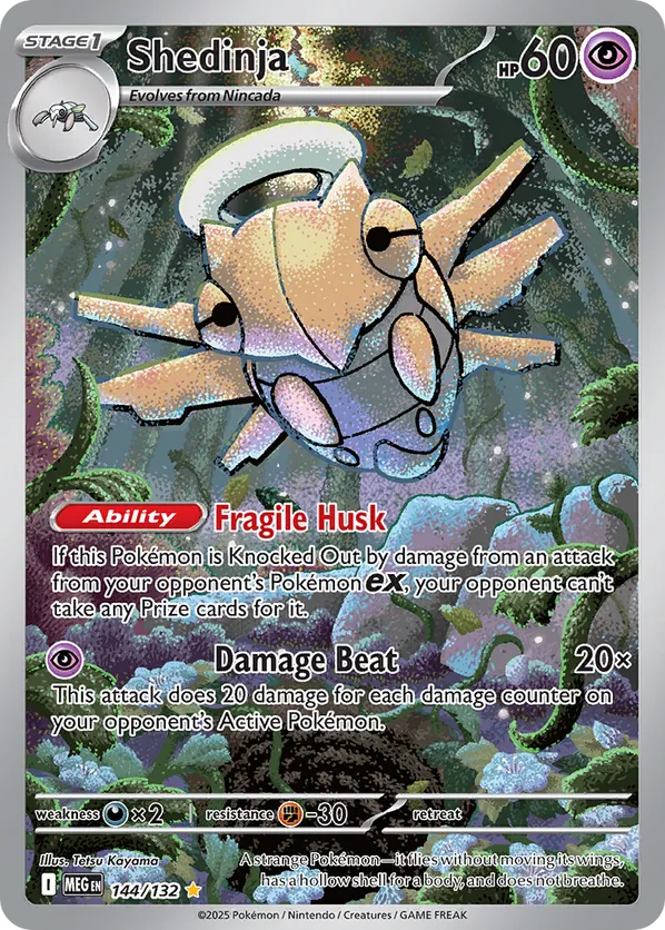 Shedinja 144/132 - Mega Evolution (HO)