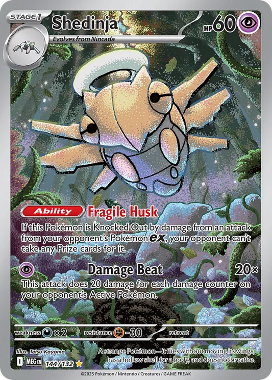 Shedinja 144/132 - Mega Evolution (HO)