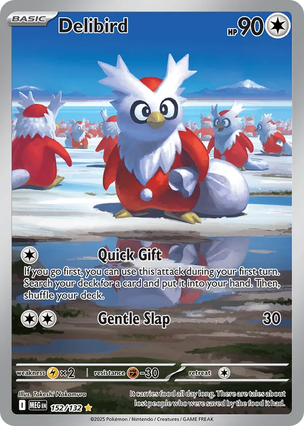 Delibird 152/132 - Mega Evolution (HO)