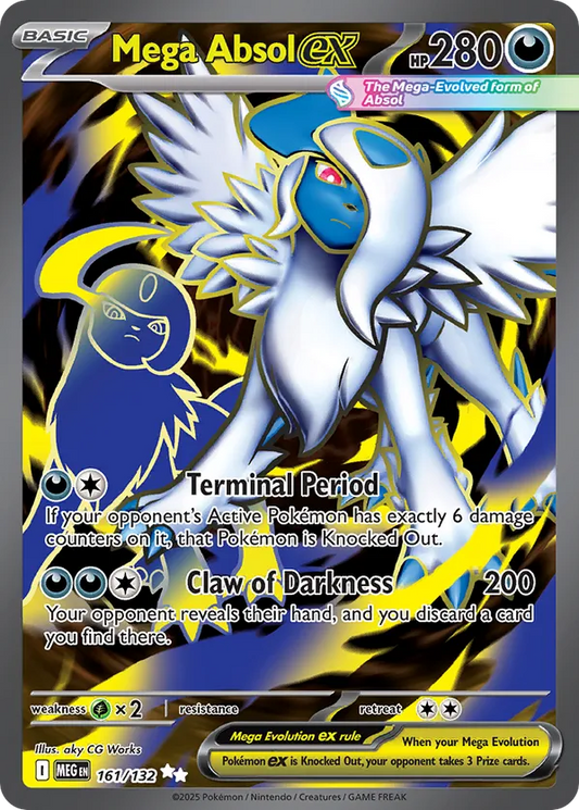 Mega Absol ex 161/132 - Mega Evolution (HO)