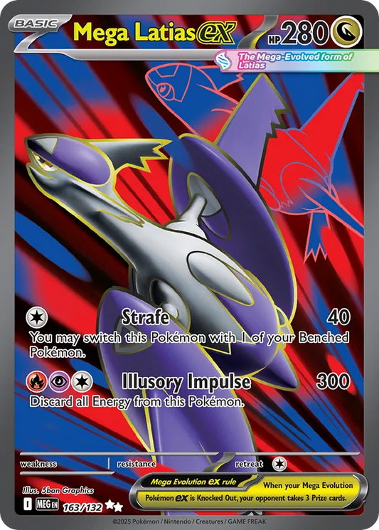 Mega Latias ex 163/132 - Mega Evolution (HO)