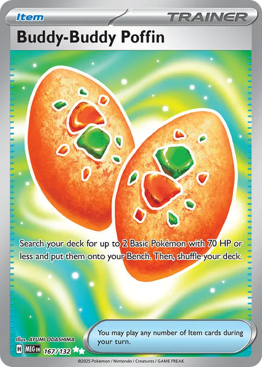 Buddy-Buddy Poffin 167/132 - Mega Evolution (HO)