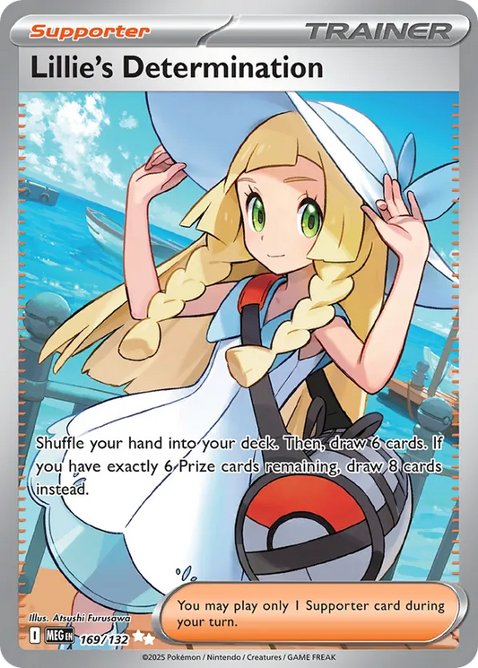 Lillie's Determination 169/132 - Mega Evolution (HO)