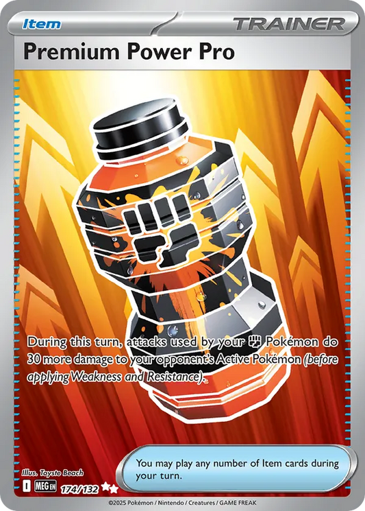 Premium Power Pro 174/132 - Mega Evolution (HO)