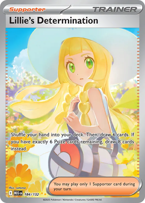 Lillie's Determination 184/132 - Mega Evolution (HO)