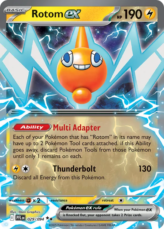 Rotom ex 029/094 - Phantasmal Flames (HO)