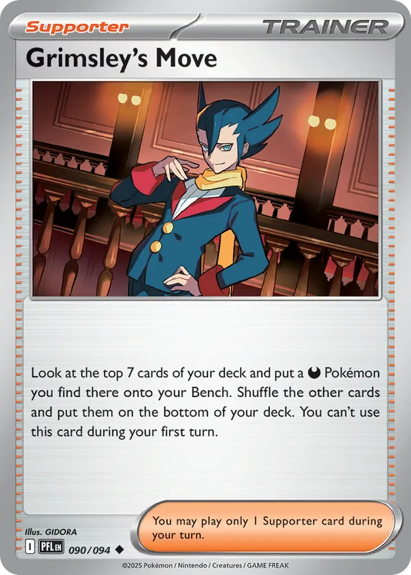 Grimsley's Move 090/094 - Phantasmal Flames (NO)