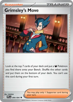 Grimsley's Move 090/094 - Phantasmal Flames (RH)