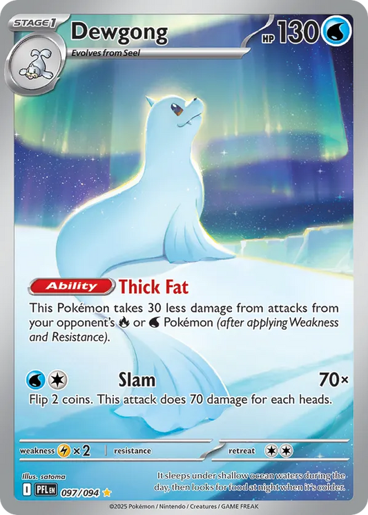 Dewgong 097/094 - Phantasmal Flames (HO)