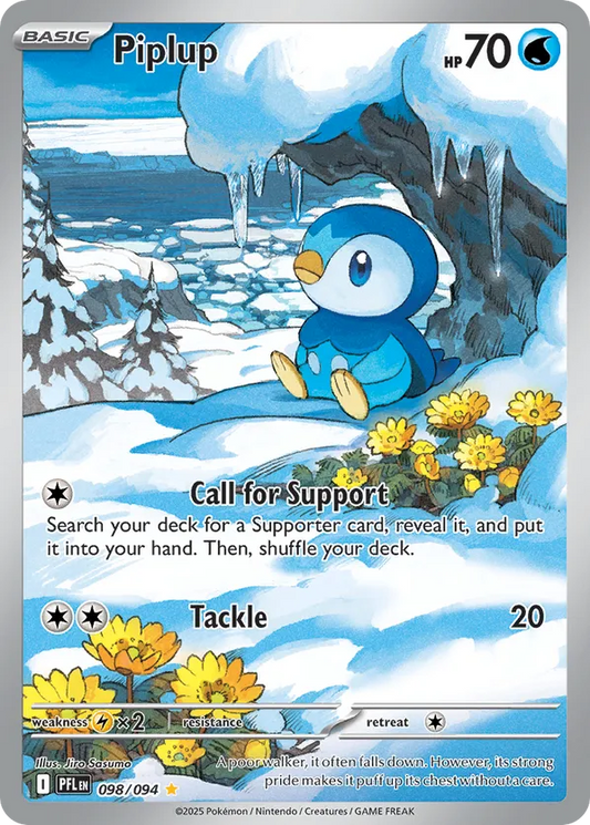 Piplup 098/094 - Phantasmal Flames (HO)