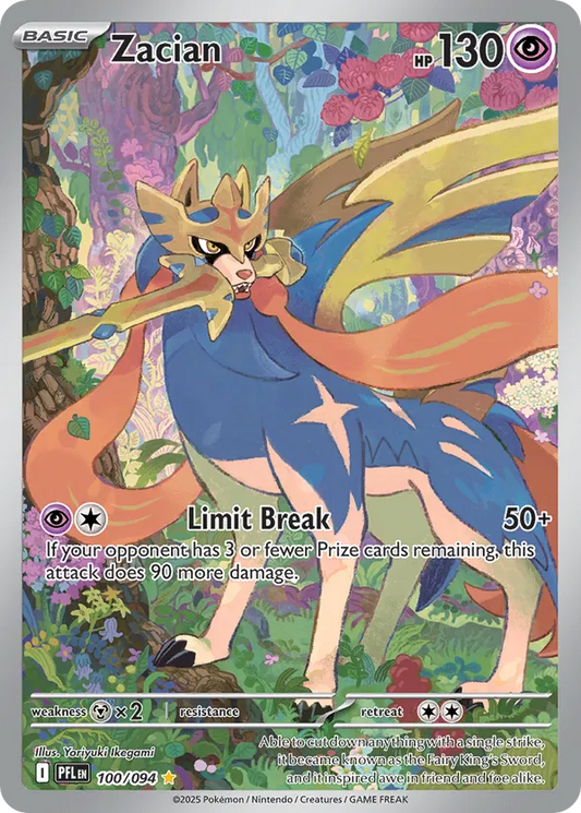 Zacian 100/094 - Phantasmal Flames (HO)