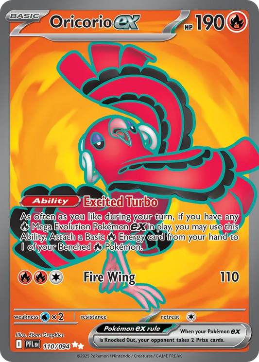 Oricorio ex 110/094 - Phantasmal Flames (HO)