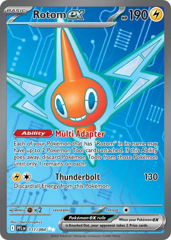 Rotom ex 111/094 - Phantasmal Flames (HO)