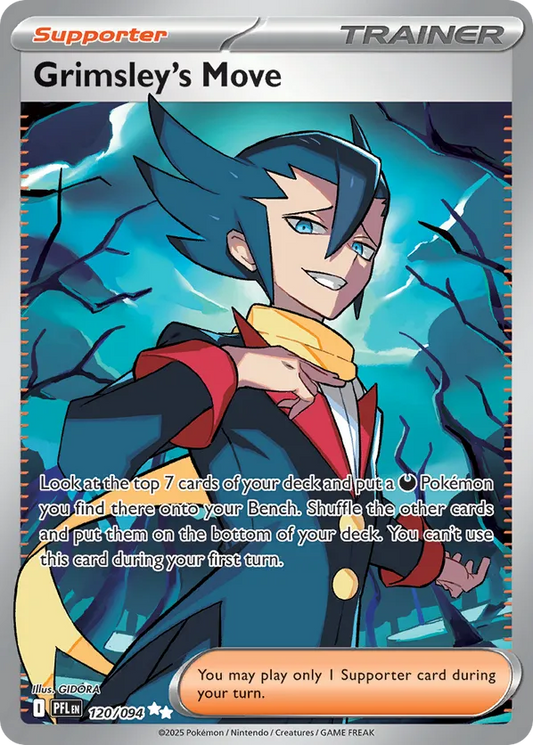 Grimsley's Move 120/094 - Phantasmal Flames (HO)