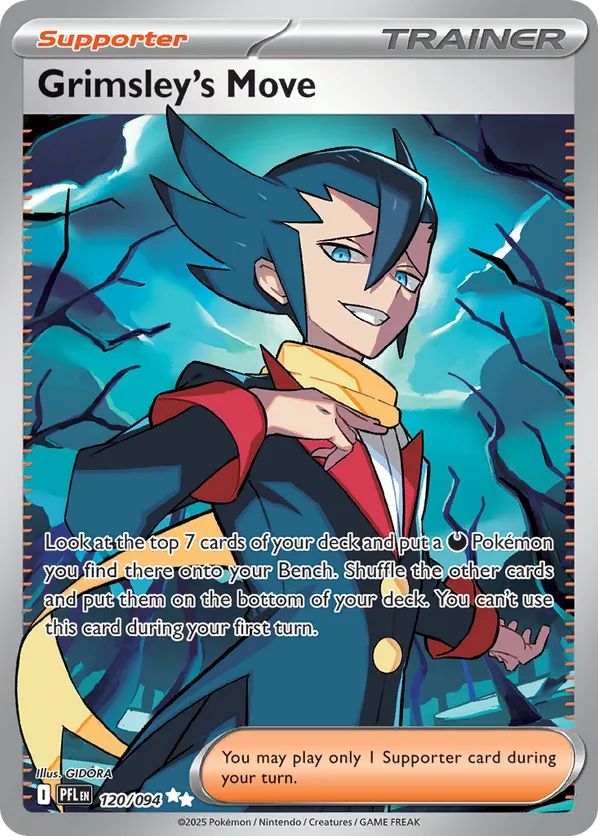 Grimsley's Move 120/094 - Phantasmal Flames (HO)