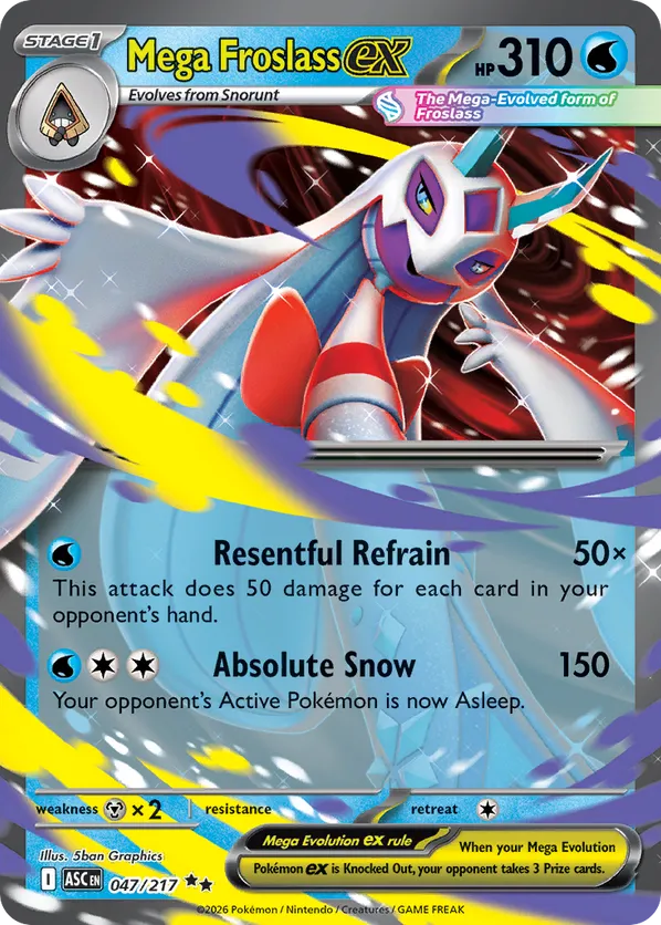 Mega Froslass ex 047/217 - Ascended Heroes (HO)
