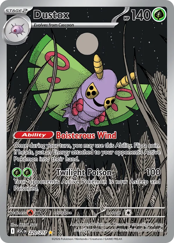 Dustox 220/217 - Ascended Heroes (HO)