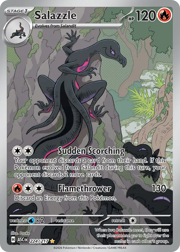 Salazzle 224/217 - Ascended Heroes (HO)