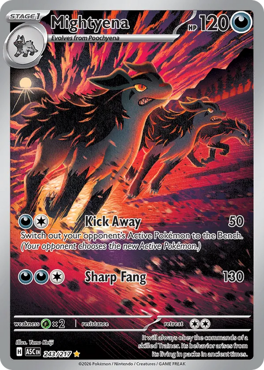 Mightyena 243/217 - Ascended Heroes (HO)