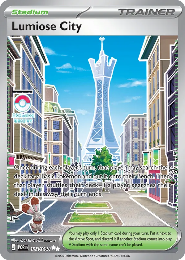 Lumiose City 111/088 - Perfect Order (HO)
