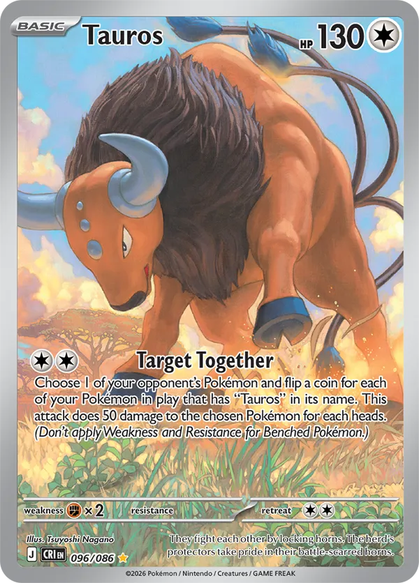 Tauros 096/086 - Chaos Rising (HO)