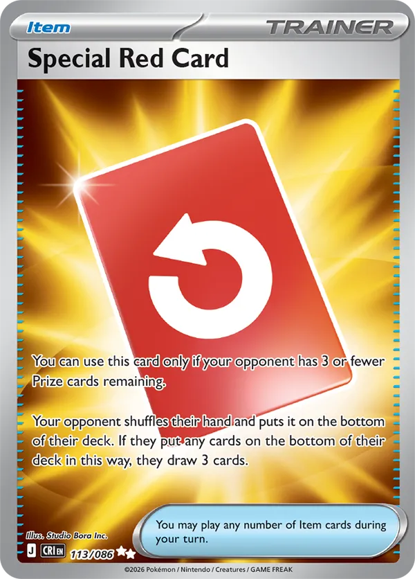 Special Red Card 113/086 - Chaos Rising (HO)