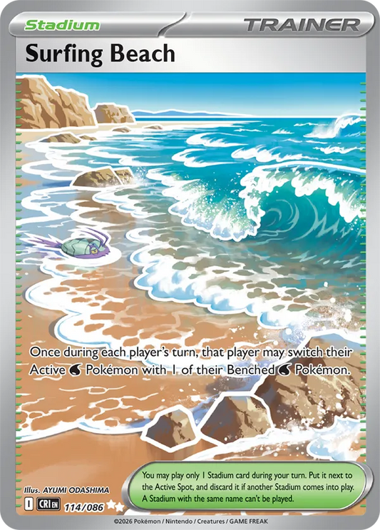 Surfing Beach 114/086 - Chaos Rising (HO)