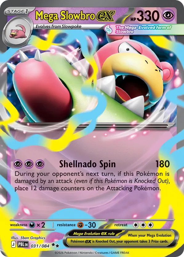 Mega Slowbro ex 031/084 - Pitch Black (HO)