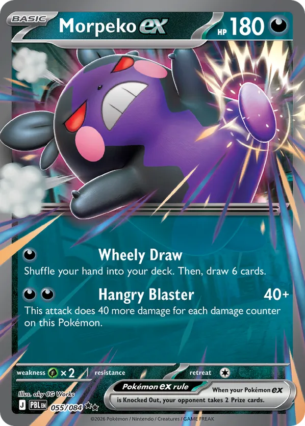 Morpeko ex 055/084 - Pitch Black (HO)