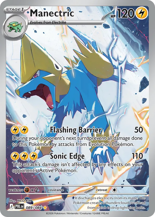 Manectric 089/084 - Pitch Black (HO)