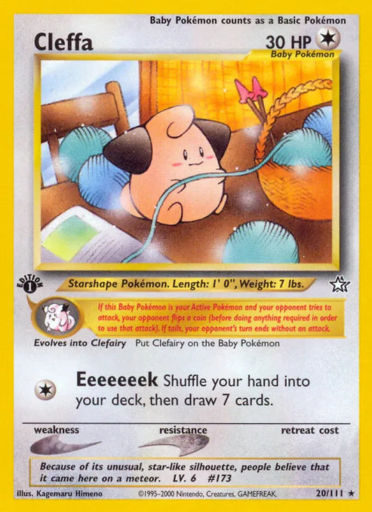 Cleffa 20 - Neo Genesis (UN)