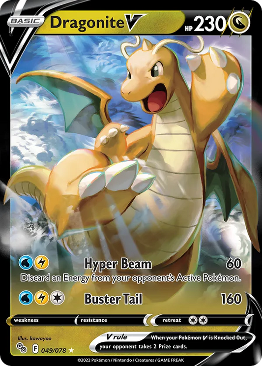 Dragonite V 049/078 - Pokemon Go (HO)