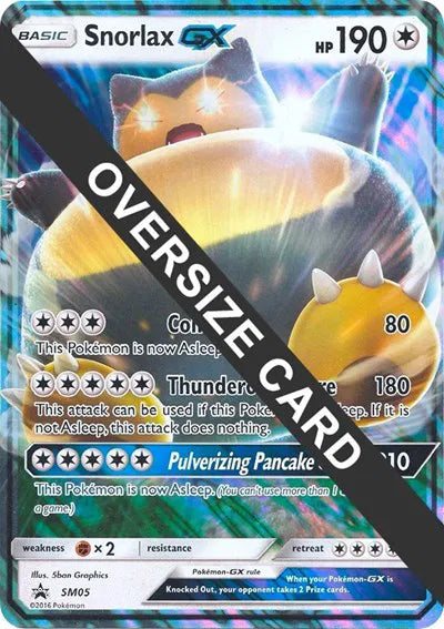 Snorlax GX SM05 - Jumbo Cards (NO) - LP