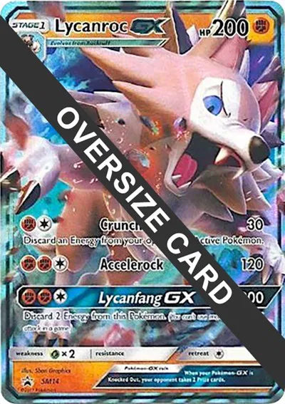 Lycanroc GX SM14 - Jumbo Cards (HO)