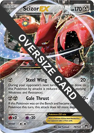 Scizor EX 076/122 - Jumbo Cards (HO) - LP