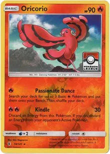 Oricorio (League Promo) 014/145 - League & Championship Cards (RH)