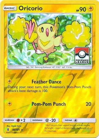 Oricorio (League Promo) 046/145 - League & Championship Cards (RH)