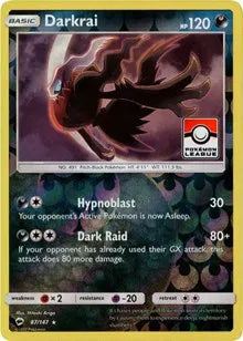 Darkrai (League Promo) 087/147 - League & Championship Cards (RH)