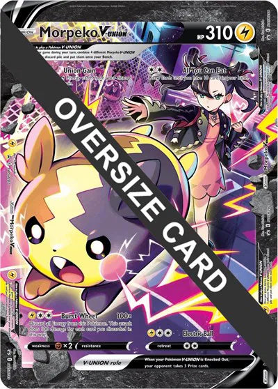 Morpeko V (SWSH287) SWSH290 - Jumbo Cards (HO)