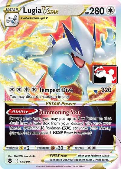 Lugia VSTAR 139/195 - Prize Pack Series Three (HO)